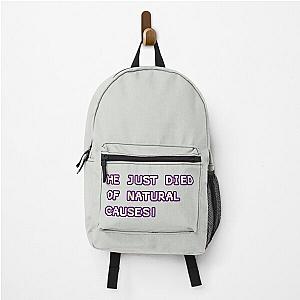 Purpled Backpacks - Purpled Quote - Minecraft quotes Backpack RB1908