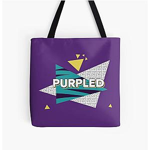 Purpled Bags - Purpled Retro Gamer Art All Over Print Tote Bag RB1908