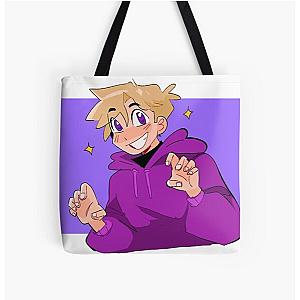 Purpled Bags - Purpled All Over Print Tote Bag RB1908