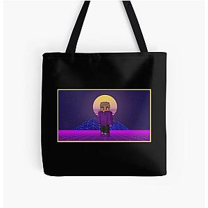 Purpled Bags - Purpled All Over Print Tote Bag RB1908