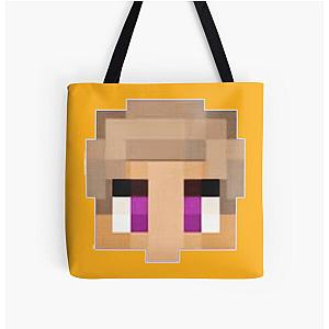 Purpled Bags - Purpled Minecraft All Over Print Tote Bag RB1908