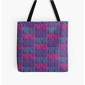 Purpled Bags - Purpled All Over Print Tote Bag RB1908