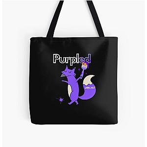 Purpled Bags - Purpled fox All Over Print Tote Bag RB1908