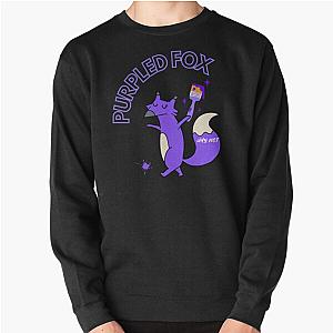 Purpled Sweatshirts - Purpled fox Pullover Sweatshirt RB1908