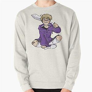 Purpled Sweatshirts - Purpled Minecraft Fan Art Graphic Funny Pullover Sweatshirt RB1908