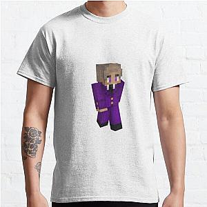 Purpled T-Shirts - Purpled Minecraft Classic T-Shirt RB1908