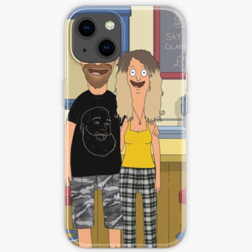 Self Portrait - Bob's Burgers iPhone Soft Case RB0902 product Offical bob burger Merch