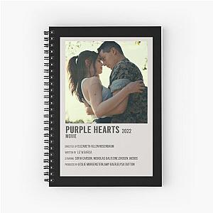 Purple Heart movie Spiral Notebook