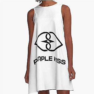 Purple Kiss (퍼플키스) logo A-Line Dress