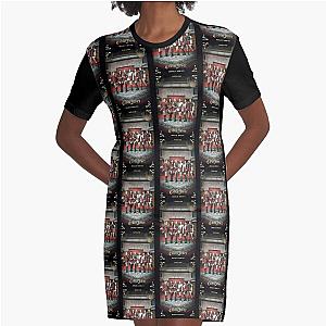 Purple Kiss 'Cabin Fever' Graphic T-Shirt Dress