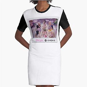 PURPLE KISS - FIND YOU Graphic T-Shirt Dress