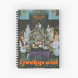 PURPLE KISS GEEKYLAND Spiral Notebook