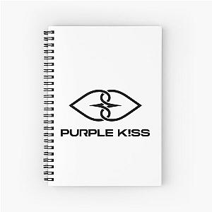 Purple Kiss (퍼플키스) logo Spiral Notebook