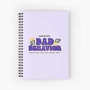 Purple Kiss - BBB Bad Behavior -  Kpop Merch for Kpop fans - Gift for PLORY Spiral Notebook