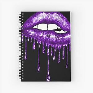 purple kiss  Spiral Notebook