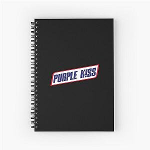 Purple kiss Snicn  Spiral Notebook