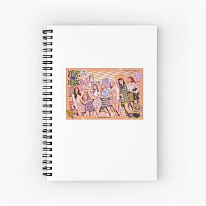 Purple Kiss - Hide & Seek - Group poster Spiral Notebook