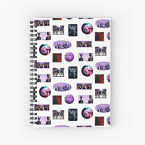 Ponzona - Purple kiss Spiral Notebook