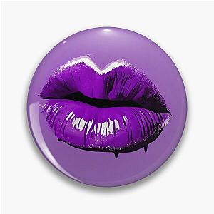 Shiny Purple Kiss Pin