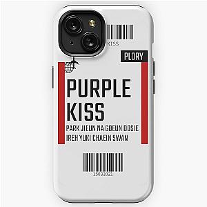 Purple KIss Boarding Pass iPhone Tough Case