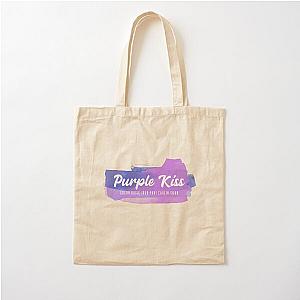 Purple Kiss - Smeared Lipstick -  Kpop Merch for Kpop fans - Gift for PLORY Cotton Tote Bag