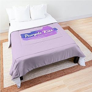 Purple Kiss - Smeared Lipstick -  Kpop Merch for Kpop fans - Gift for PLORY Comforter