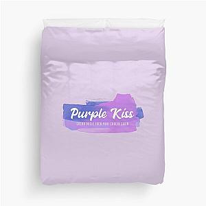 Purple Kiss - Smeared Lipstick -  Kpop Merch for Kpop fans - Gift for PLORY Duvet Cover