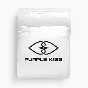 Purple Kiss (퍼플키스) logo Duvet Cover