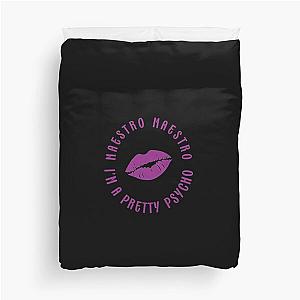 Pretty Psycho Purple Kiss Duvet Cover