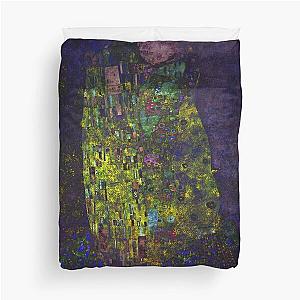 'The Purple Kiss' Klimt Art Nouveau Duvet Cover