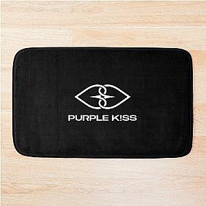 Purple Kiss KPop HD Logo Bath Mat