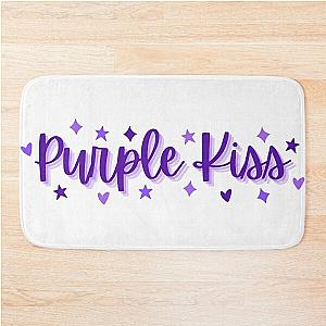 Purple Kiss Kpop Girl Group logo Bath Mat