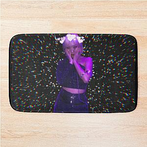 Purple Kiss - Dosie - kpop - space aesthetic Bath Mat