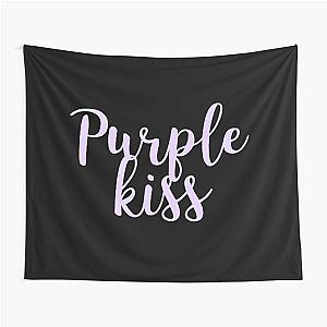 purple kiss smoothly lettering Tapestry