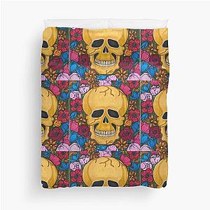 Pushing Daisies Tiles Duvet Cover