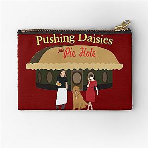 Pushing Daisies Minimalist Print Zipper Pouch