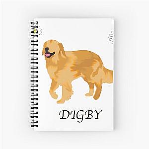 Digby - Pushing Daisies Spiral Notebook