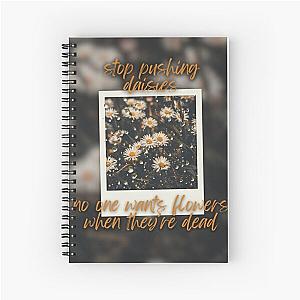 YOUtopia Pushing Daisies Spiral Notebook