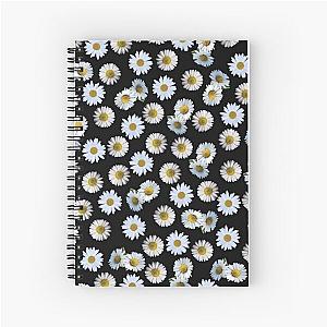 Pushing Daisies Pattern Spiral Notebook