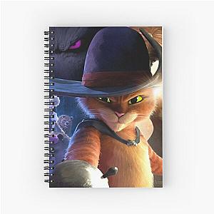 Puss in Boots Spiral Notebook