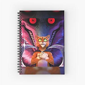 Puss in Boots Death Wolf Dreamworks Spiral Notebook