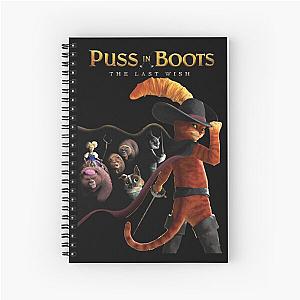 Puss In Boots The Last Wish Spiral Notebook