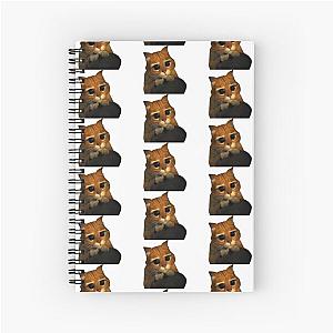 Shrek Puss in Boots Spiral Notebook