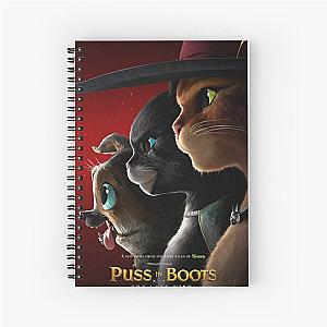 PUSS IN BOOTS Spiral Notebook