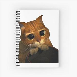 Shrek Puss in Boots Spiral Notebook