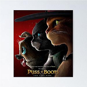 Puss in Boots The Last Wish Poster Poster