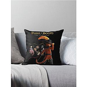 Puss In Boots The Last Wish Throw Pillow