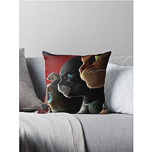 PUSS IN BOOTS Throw Pillow