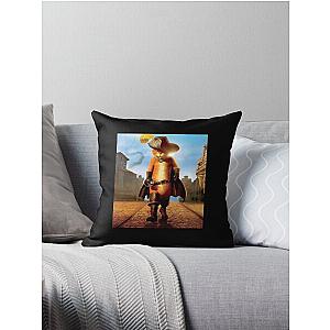 Puss in Boots The Last Wish Throw Pillow