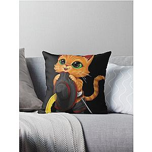 Puss In Boots The Last Wish Throw Pillow